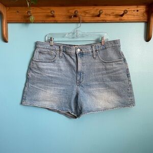 Madewell Light Blue Jean Shorts